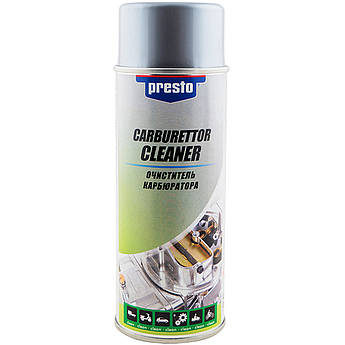 Очисник карбюратора Presto Carburettor Cleaner, 400 мл Аерозоль