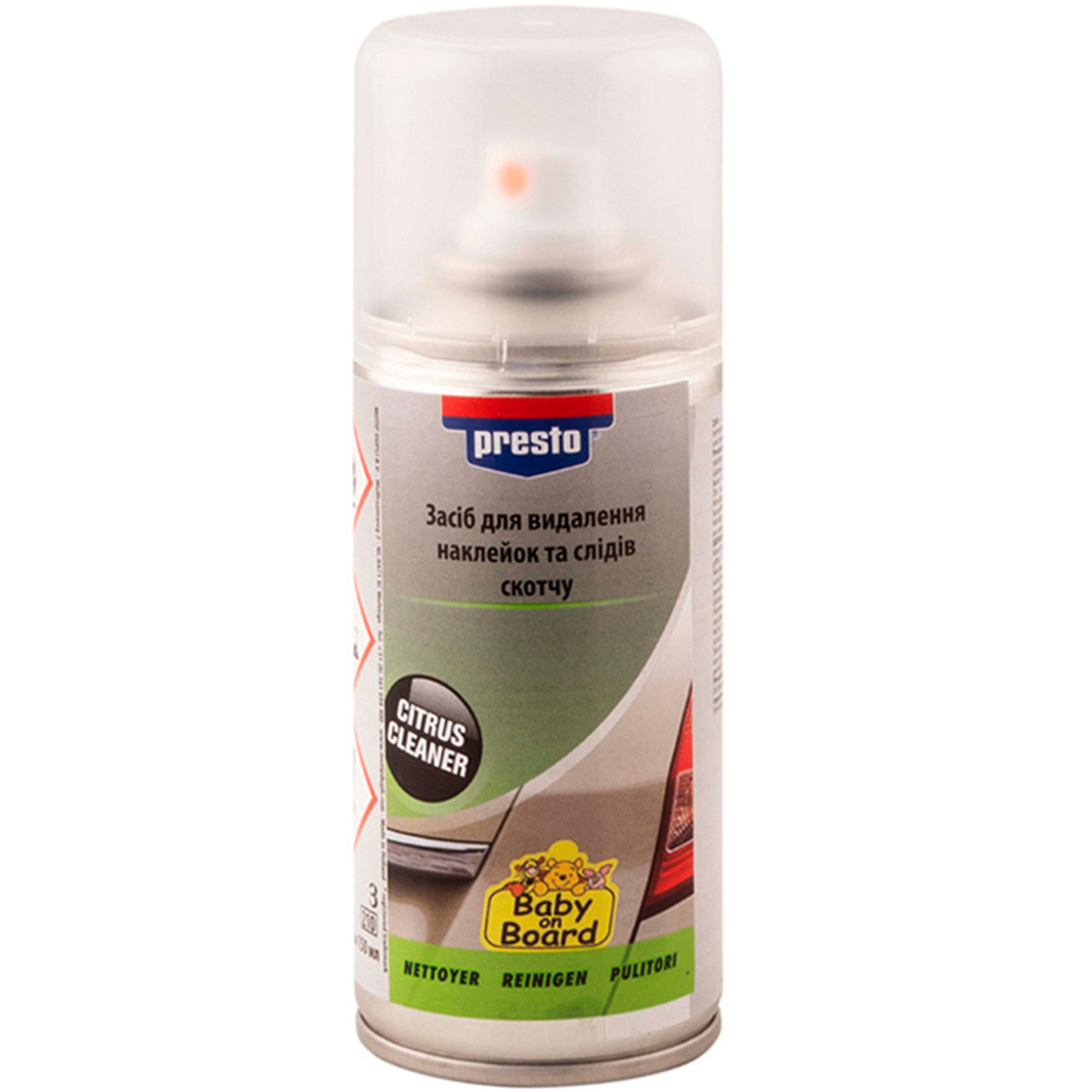 Засіб для видалення наклейок Presto Aukfleber-Entferner, 150 мл Аерозоль, фото 1
