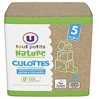 Підгузки-трусики Tout petits nature Франція 5 (12-18кг) 20шт