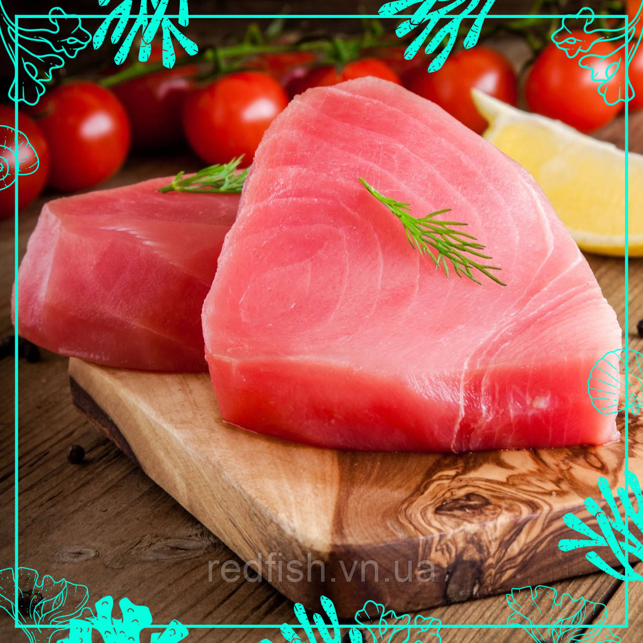 Купить Стейк из филе тунца с/м, цена 530 грн — Prom.ua (ID#1463824490)