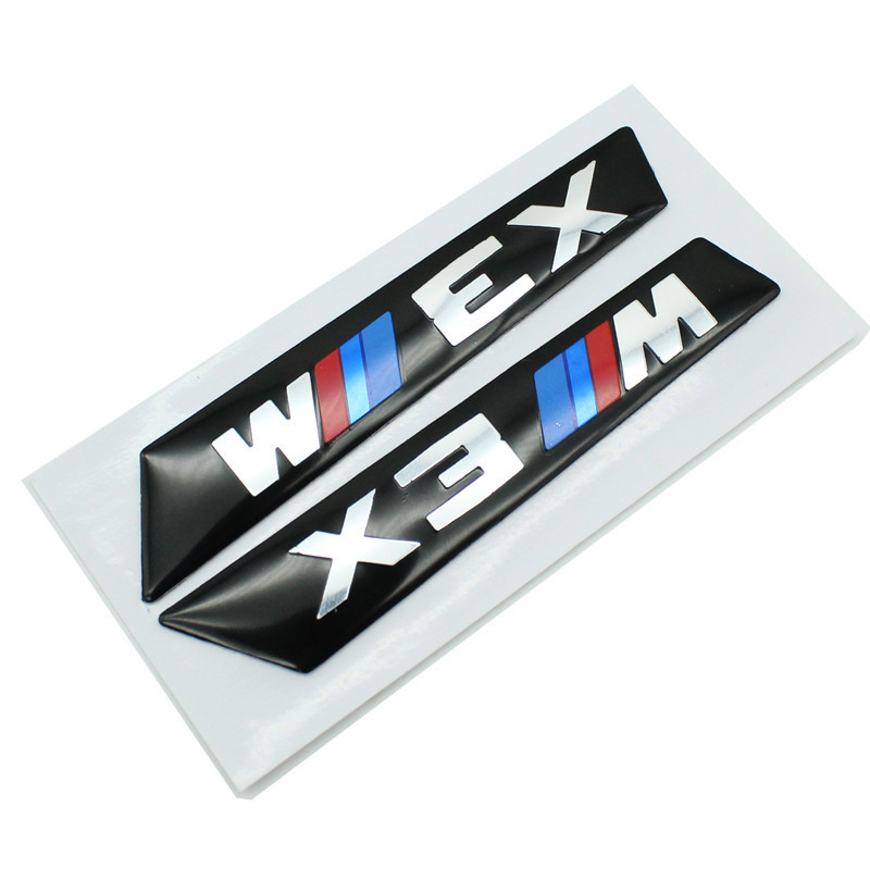 Наклейка Х3М на крила BMW