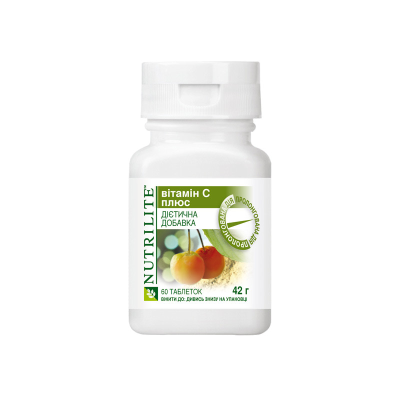 NUTRILITE Витамин С плюс для сосудов,иммунитета (60 таблеток) - фото 1 - id-p278743570