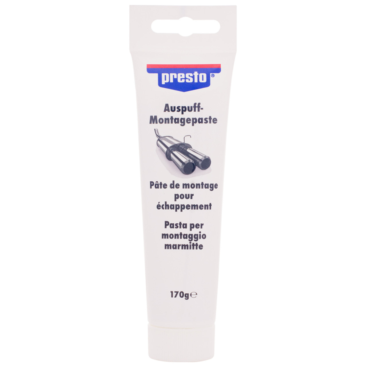 Паста для вихлопних труб Presto Auspuff-Montagepaste, 170 г