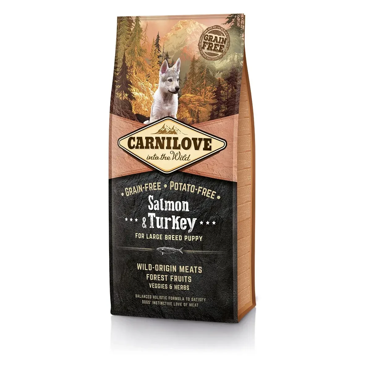 Carnilove Puppy Large Breed Salmon & Turkey-12 кг