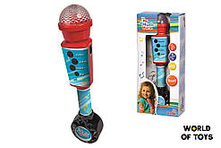 Музичний інструмент "Мікрофон", з роз'ємом для МР3 плеєра, 28 см, зі звук. та світл. еф.,6+ | 6834433