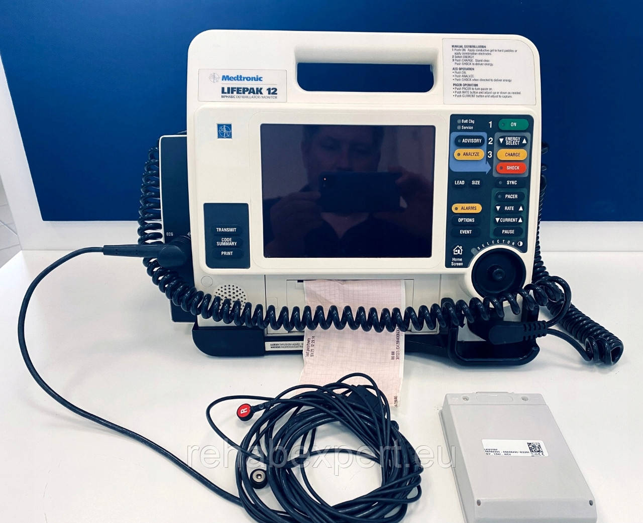 Б/У Дефібрилятор Medtronic Physio Control LIFEPAK 12 Defibrillator/ Monitor (Used)