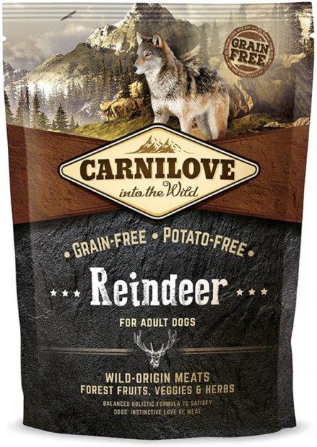 Carnilove Dog Adult Reindeer-1,5кг