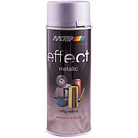 Краска (эмаль) с эффектом металлик Motip Deco Effect Metallic, 400 мл Аэрозоль Серебристый бриллиант