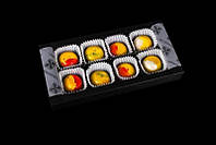 Конфеты в черном шоколаде с карамельными начинками «Caramel» 8 шт