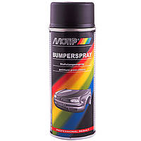 Краска (эмаль) для пластика Motip Bumperspray, 400 мл Аэрозоль Черный