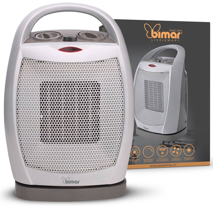 Тепловентилятор EKO Керамічний нагрівник 1800 HP104 Bimar