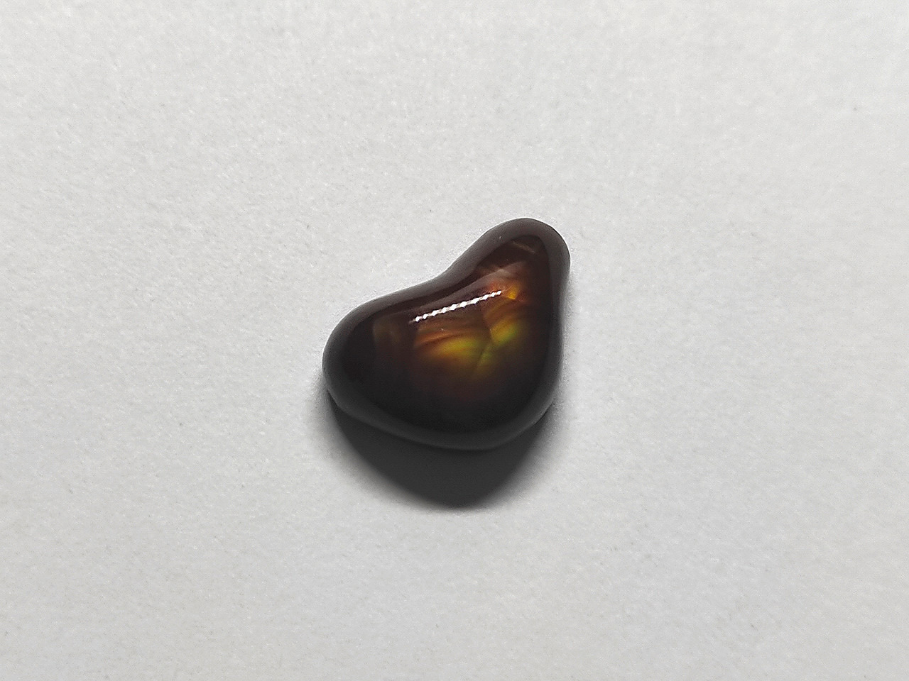 Вогняний агат – плоска вставка для створення ювелірних прикрас 4,5 ct