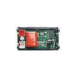 Цифровий вольтметр амперметр AC 60-500 В 10 А врізний, чорний, фото 2