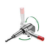 Насадка кутова для дриля і шурупокрута INTERTOOL VT-0116, фото 5