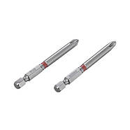 Комплект викруткових насадок PH2 1/4" * 70 мм, S2, уп. 2 од., STORM INTERTOOL VT-0223, фото 2