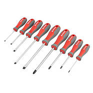 Набір викруток 9 од (SL3.0 * 75 мм, SL5.0 * 75 мм, SL6.0 * 100 мм, SL6.0 * 150 мм, SL8.0 * 150 мм, PH0 * 75 мм, PH1, фото 2