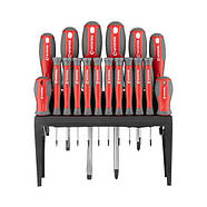 Набір викруток 18 од (SL2.5 * 50 мм, SL3.0 * 50 мм, SL5.0 * 75 мм, SL6.0 * 38 мм, SL6.0 * 100 мм, SL8.0 * 150 мм,, фото 2