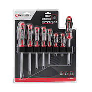 Набір викруток 8 од (SL5.0 * 100 мм, SL6.0 * 38 мм, SL6.0 * 125 мм, SL8.0 * 150 мм, PH0 * 75 мм, PH1 * 100 мм, PH2 *, фото 5