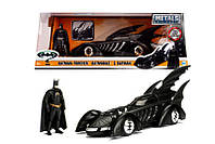 Машина металева Jada 'Бетмен назавжди (1995)' Бетмобіль з фігуркою Бетмена, масштаб 1:24, 8+