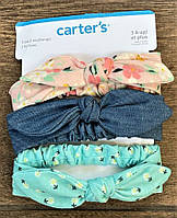 1, Набор из 3 повязок для новорожденных Картерс Carters 3-pack headwraps от 3 месяцев