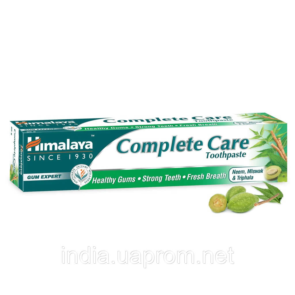 Зубна паста Комплексний захист 80г Хімалая термін 03/24 включно, Himalaya Complete Care Toothpaste, Зубна паста Хімалая Компліт