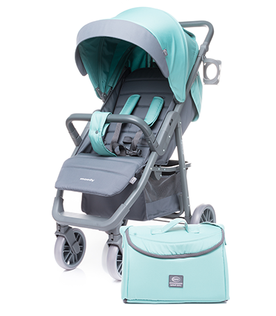 Прогулянкова коляска 4baby Moody Limited Edition, aqua