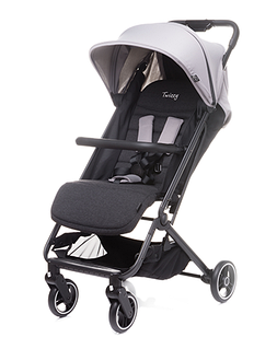 Прогулянкова коляска 4baby Twizzy, light grey