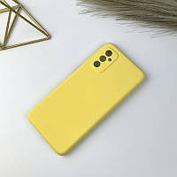 Силиконовый чехол на Samsung M52 (SM-M526) Yellow