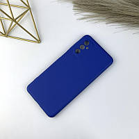 Силиконовый чехол на Samsung M52 (SM-M526) Shiny blue (44)