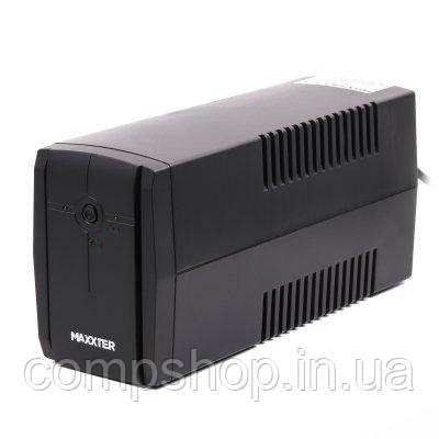 Блок безперебійного живлення Maxxter MX-UPS-B850-02  850VA, Basic Series, AVR 2 х Shuko 230V (код 100883)