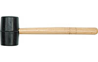 Киянка резиновая VOREL с деревянной ручкой 45 мм (33550)