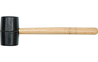 Киянка резиновая VOREL с деревянной ручкой 70 мм (33900)