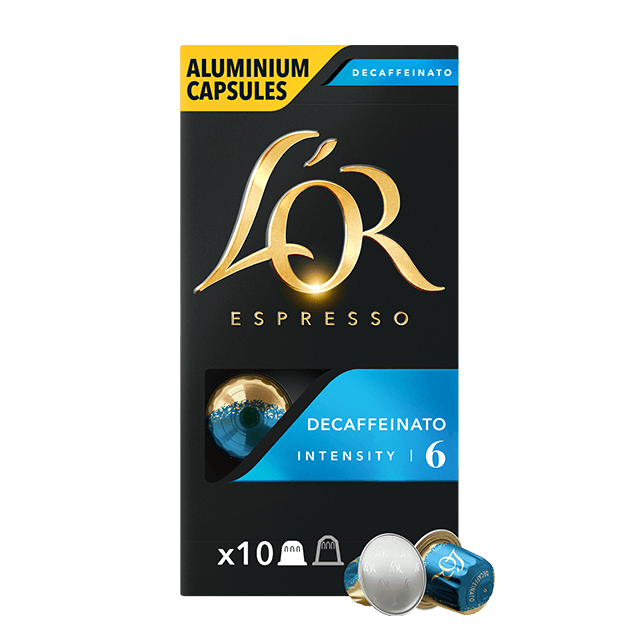 Кава в капсулах Nespresso L`OR Decaffeinato 10шт