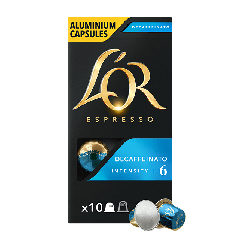 Кава в капсулах Nespresso L`OR Decaffeinato 10шт
