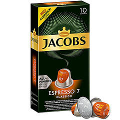 Кава в капсулах Nespresso Jacobs Espresso Classico 10шт