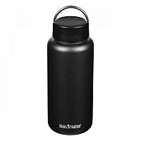 Бутылка для воды Klean Kanteen Wide Loop Cap 1182 мл Black (1009497)