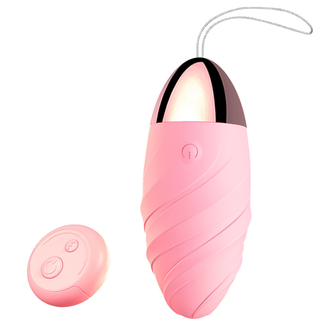Віброяйце з USB Wo-sex JA02 віброяйце з 10 режимами вібрації. Рожеве, фото 1