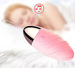 Віброяйце з USB Wo-sex JA02 віброяйце з 10 режимами вібрації. Рожеве, фото 3