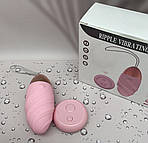 Віброяйце з USB Wo-sex JA02 віброяйце з 10 режимами вібрації. Рожеве, фото 5