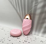 Віброяйце з USB Wo-sex JA02 віброяйце з 10 режимами вібрації. Рожеве, фото 8