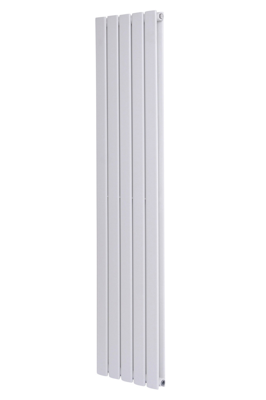 Дизайнерський вертикальний радіатор опалення ARTTIDESIGN Livorno II 5/1600/340/50 білий матовий.