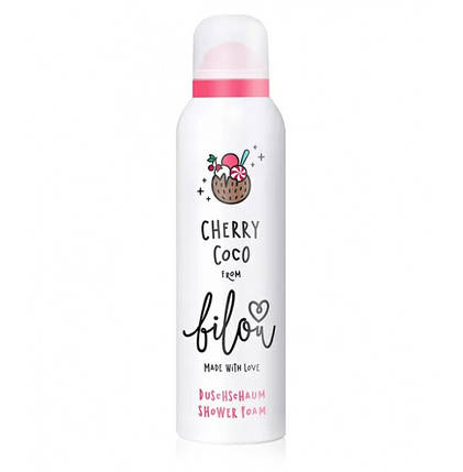 Пінка для душу “Вишня з кокосом” Bilou Cherry Coco Shower Foam 200 ml, фото 2