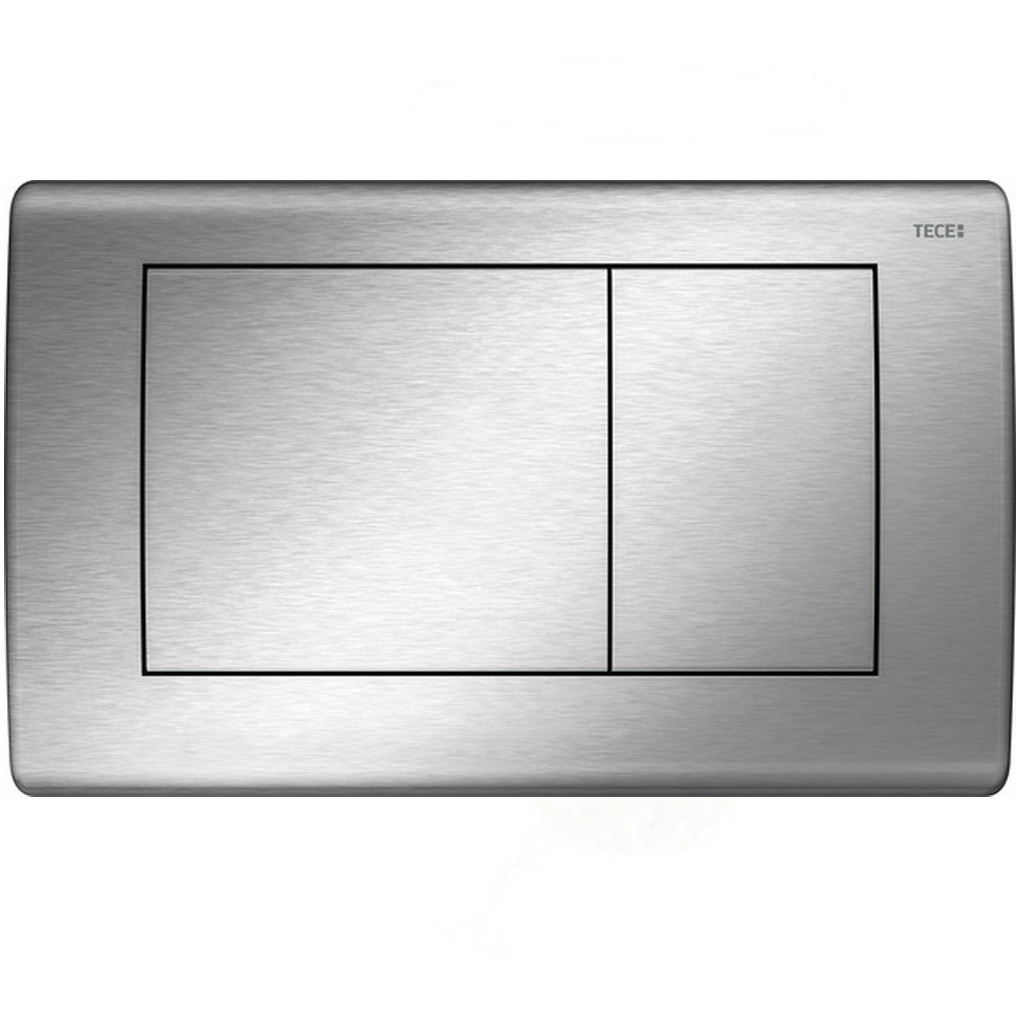 Кнопка зливу для інсталяції TECE подвійна матована сатин 144454 9240320, фото 1