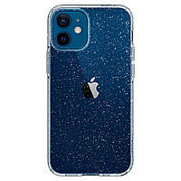 Защитный чехол Spigen (SGP) Liquid Crystal Glitter для Apple iPhone 12 mini - Crystal Quartz