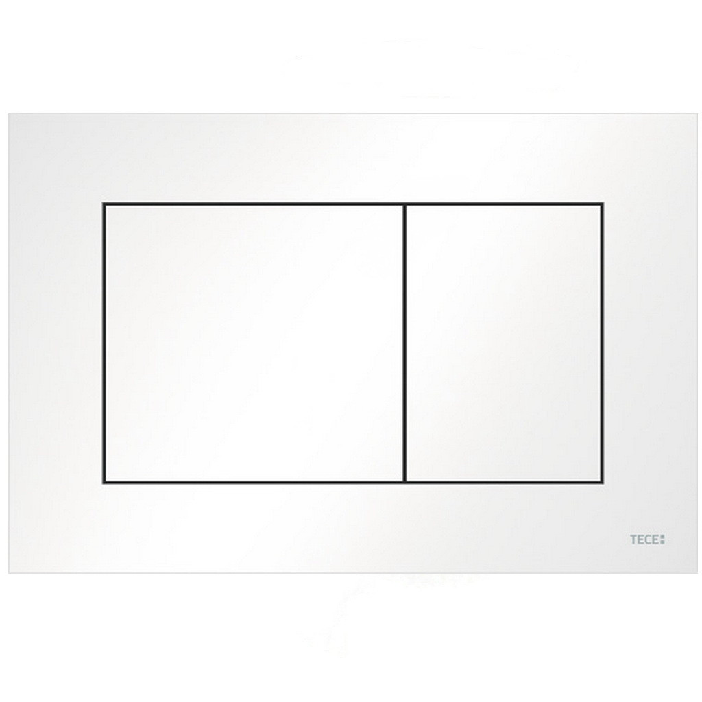 Кнопка зливу для інсталяції TECE подвійна біла 144891 9240405, фото 1