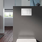 Кнопка зливу для інсталяції TECE подвійна біла 144891 9240405, фото 5