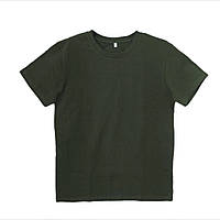 Мужская футболка размер L цвет зеленая олива