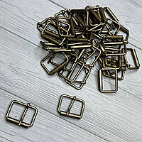 Пряжка пілот із плоскою мовою 15 мм (Антик)