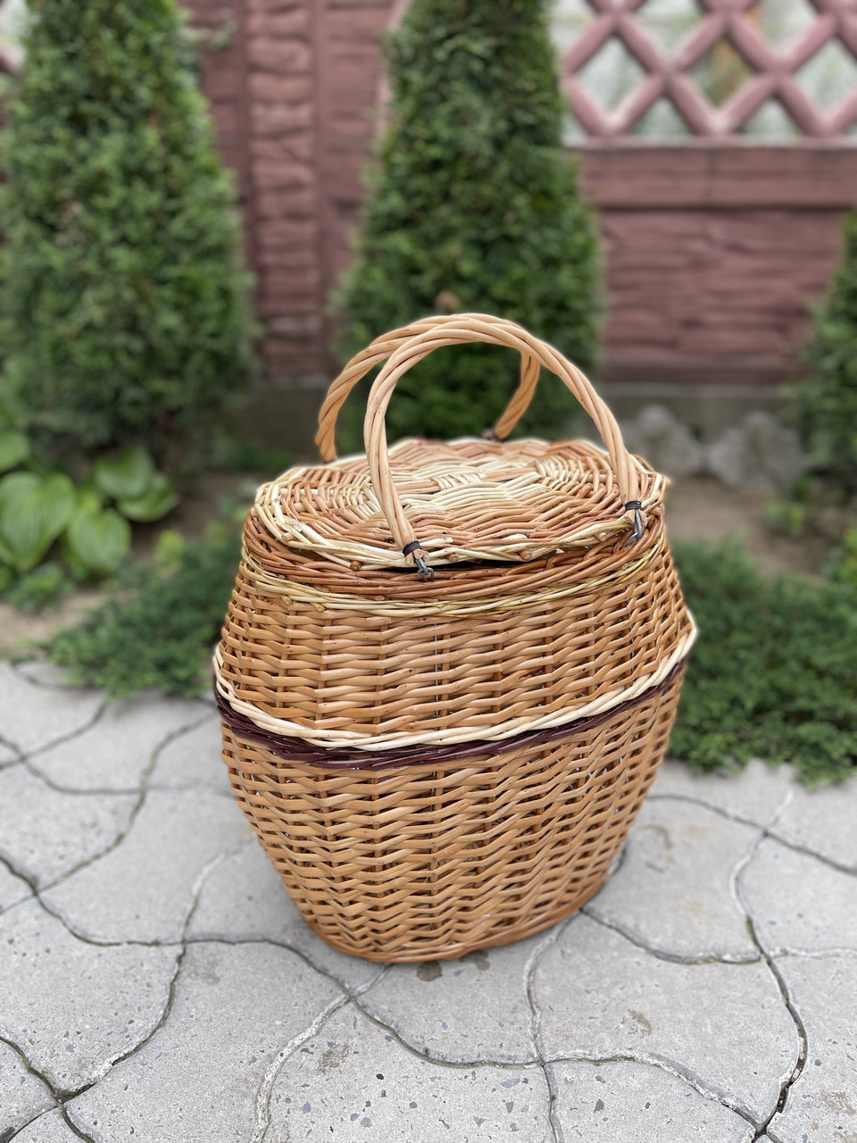 Кошик для збирання грибів. 38:28:38см