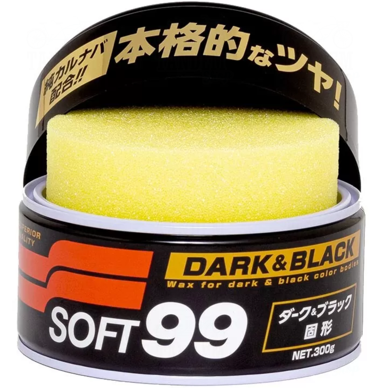 Віск для чорних та темних автомобілів SOFT99 Dark & Black Wax, 300 г, фото 1